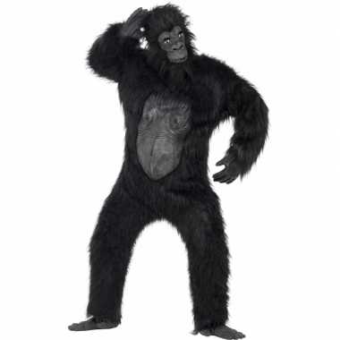 Originele apen carnavalskledingken volwassenen gorilla