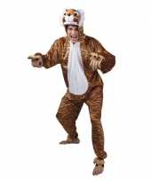 Originele canaval onesie tijger heren carnavalskleding