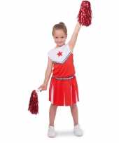 Originele cheerleader carnavalskleding verkleed carnavalskleding meisjes