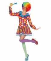 Originele clown verkleed carnavalskleding carnavalskleding dames