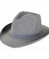 Originele cowboyhoed zilver glitter volwassenen carnavalskleding