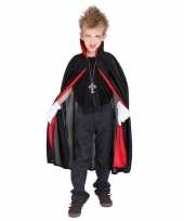 Originele dracula vampier verkleed cape kinderen carnavalskleding