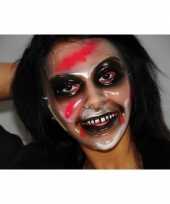 Originele enge zombie vrouw masker carnavalskleding