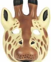 Originele giraffe masker soft foam materiaal carnavalskleding
