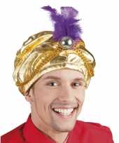 Originele gouden arabieren hoeden carnavalskleding