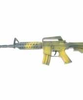 Originele groen automatisch speelgoed geweer jongens carnavalskleding