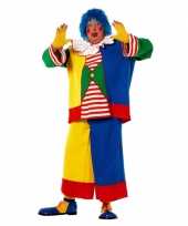 Originele grote maat clowns carnavalskleding heren
