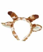 Originele haarband giraffe oren carnavalskleding