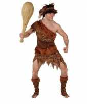 Originele holbewoner caveman atouk verkleed carnavalskleding heren