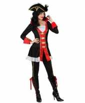 Originele kapitein piraat rose verkleed carnavalskleding carnavalskleding dames