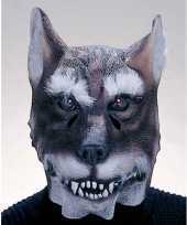 Originele latex wolf masker carnavalskleding