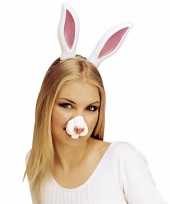 Originele nep neus een konijn carnavalskleding