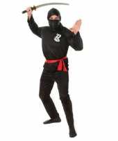 Originele ninja warrior carnavalskledingken heren 10051514