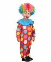 Originele peuter carnavalskleding clown