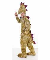 Originele pluche dinosaurus carnavalskleding volwassenen