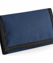 Originele portemonnee portefeuille navy blauw carnavalskleding