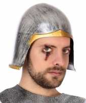 Originele ridder verkleed helm heren carnavalskleding