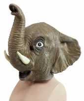 Originele safari masker olifant carnavalskleding