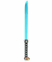 Originele speelgoed ninja licht zwaard blauw carnavalskleding
