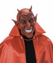Originele verkleed duivel masker volwassenen carnavalskleding