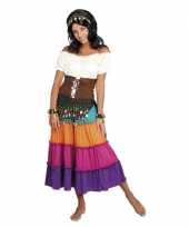 Originele verkleed set harem danseres zwart carnavalskleding