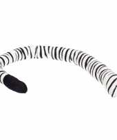 Originele verkleed speelgoed witte tijger dieren staart clip carnavalskleding