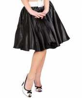 Originele zwarte fifties rok petticoat dames carnavalskleding